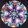 Beautiful kaleidoscope view